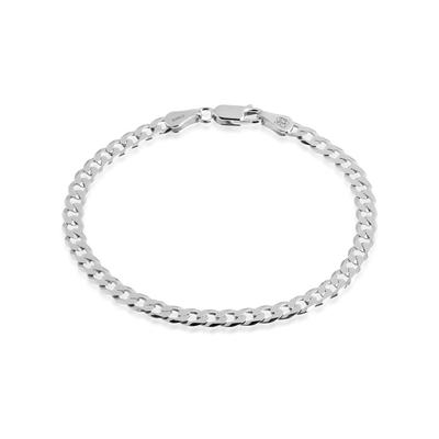 Браслет AOBOCO Kihei, браслет Made in Italy, браслет Miami, цепочка из серебра 925 пробы, популярный браслет, ширина 2 мм, длина 6 мм, 7 мм, металлический браслет