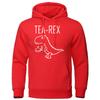 Cartoons Tea Rex Cute Funny Prints Clothing Mens Soft Streetwearpullovers Crewneck Personality Hoodies Casual Fashion Hoody Men