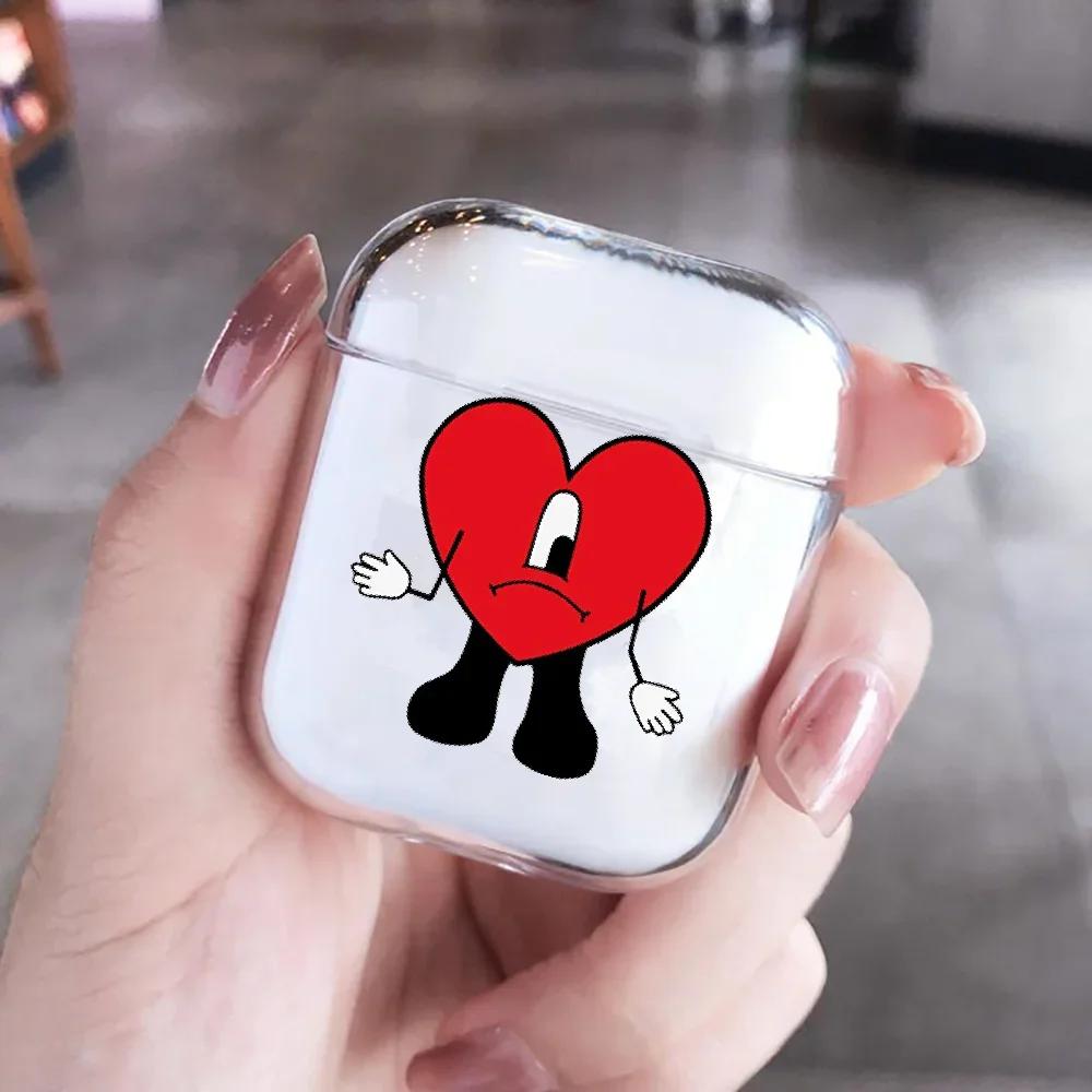 Yo Perreo Sola Bad Bunny Maluma Прозрачный чехол для наушников Airpods Pro 3 Bluetooth Зарядный кейс для Airpod 4 3 2 1 Защитная крышка
