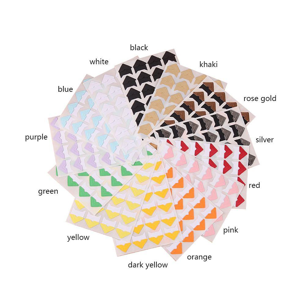 Kraft Paper Scrapbooking Scrapbook Sticker Corner Sticker Photo Albums Picture Frame Decoration