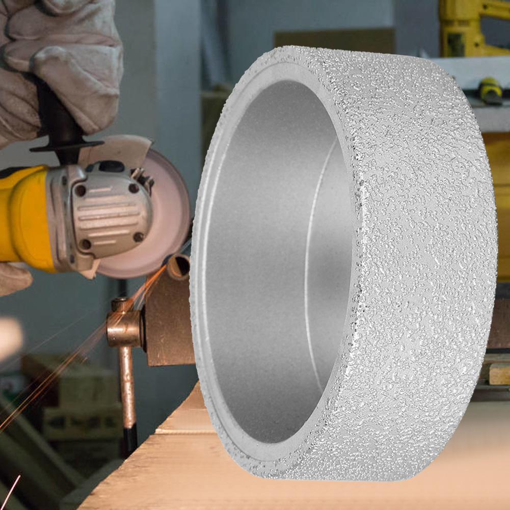 7.3cm Brazed Diamond Edge Grinding Wheel Flat Grinding Wheel for Stone Marble Ceramic3.0cm