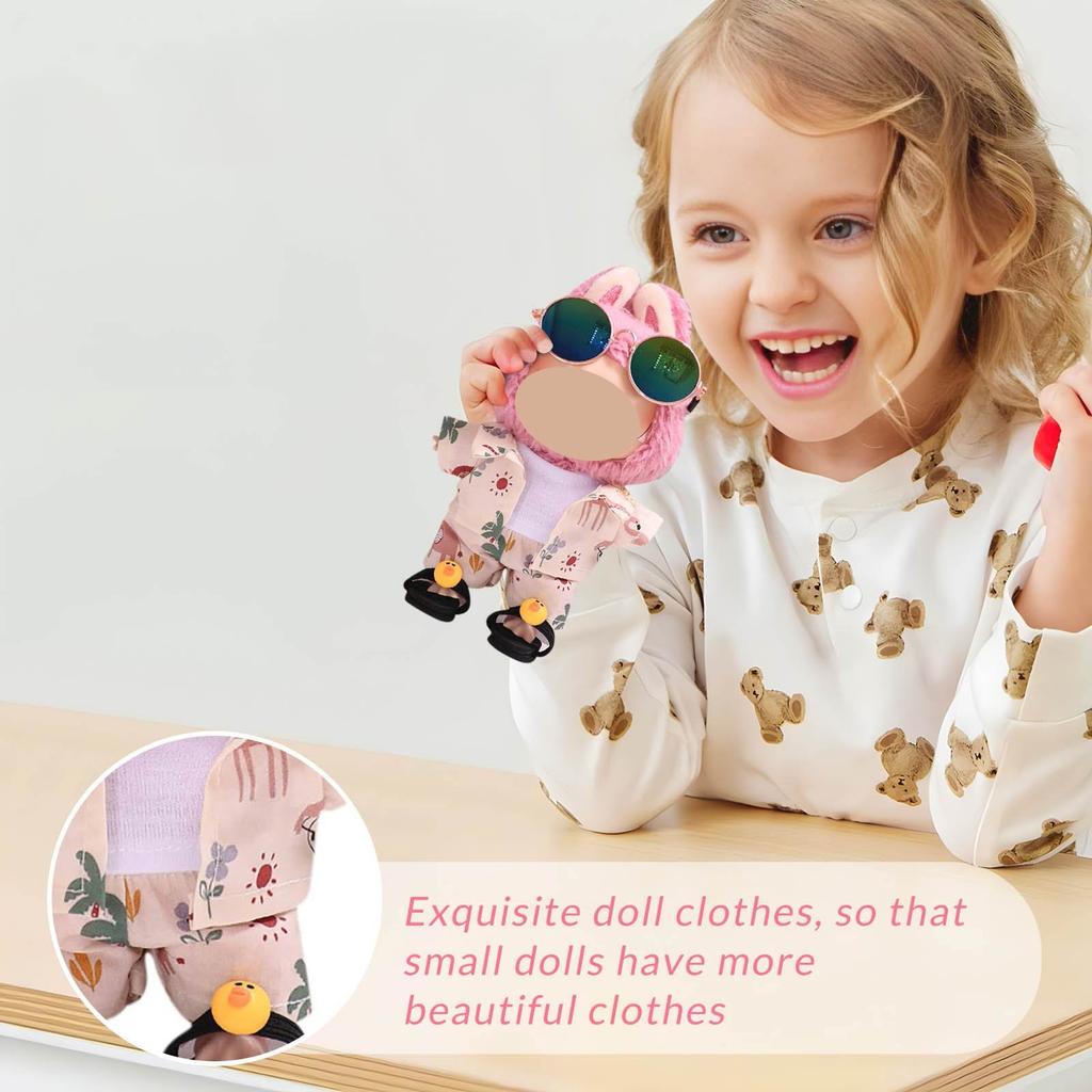 Забавная одежда для кукол, плюшевые игрушки в стиле аниме и милые аксессуары,милые куклы одежда
