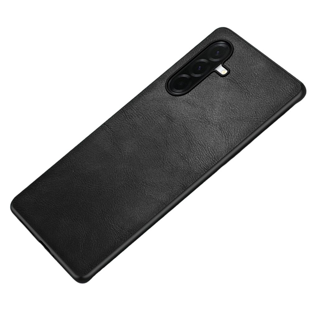 For Samsung Galaxy A57 5G Case Retro Leather Coated PC + TPU Phone Cover
