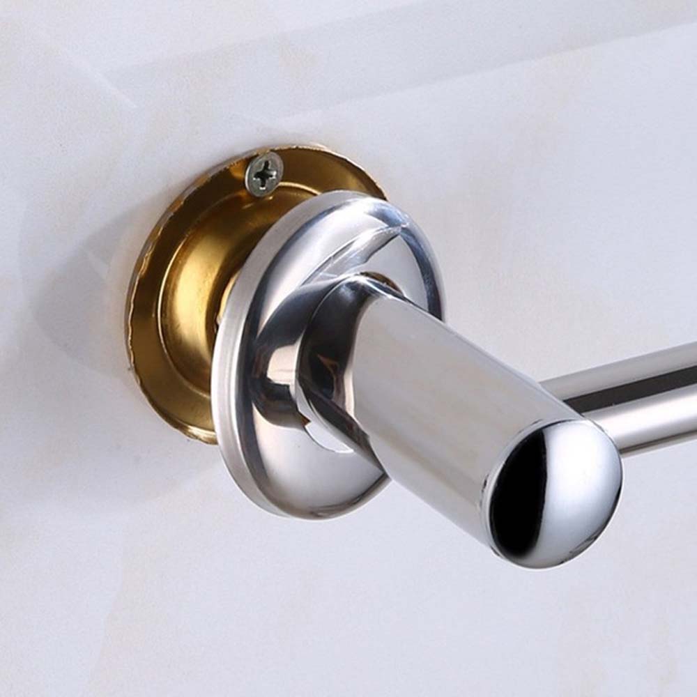 Одинарный держатель полки 40/50 см, держатель для полотенец для ванной и кухни, аксессуары для ванной, полка для полотенец, перекладина для полотенец