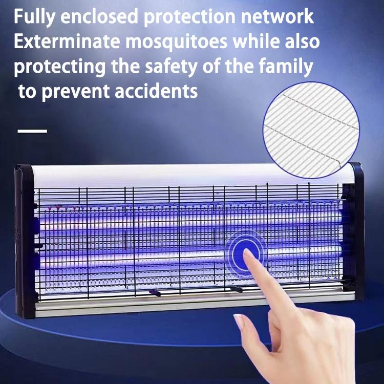 60W LED Electric Mosquito Killer Lamp Home Photocatalysis Mute Anti Fly Bug Zapper Physical Insect Trap for Pest Control
