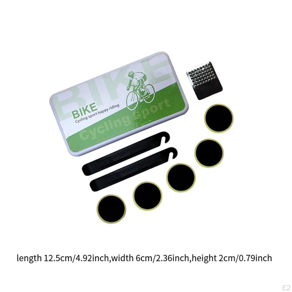Набор для ремонта шин для велосипеда Заплатки для ремонта шин Инструмент для ремонта Внутренняя камера