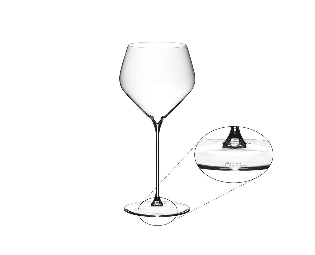 Authentic RIEDEL White Wine Glass Set (Pair) - Riedel Veloce Chardonnay, 690ml, 6330/97