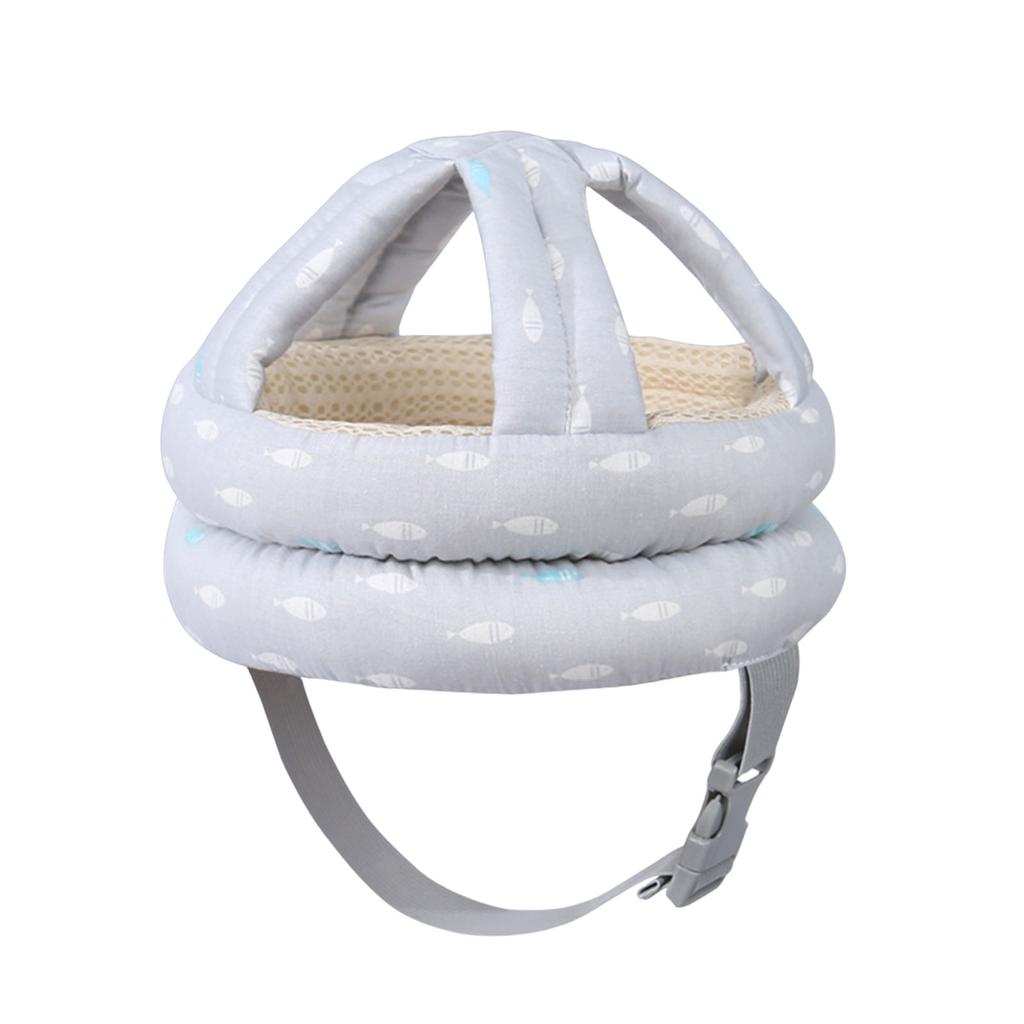 Защитные шлемы для малышей Удобная защитная шапочка для малышей с регулируемым ремешком Регулируемая защита для головы малыша