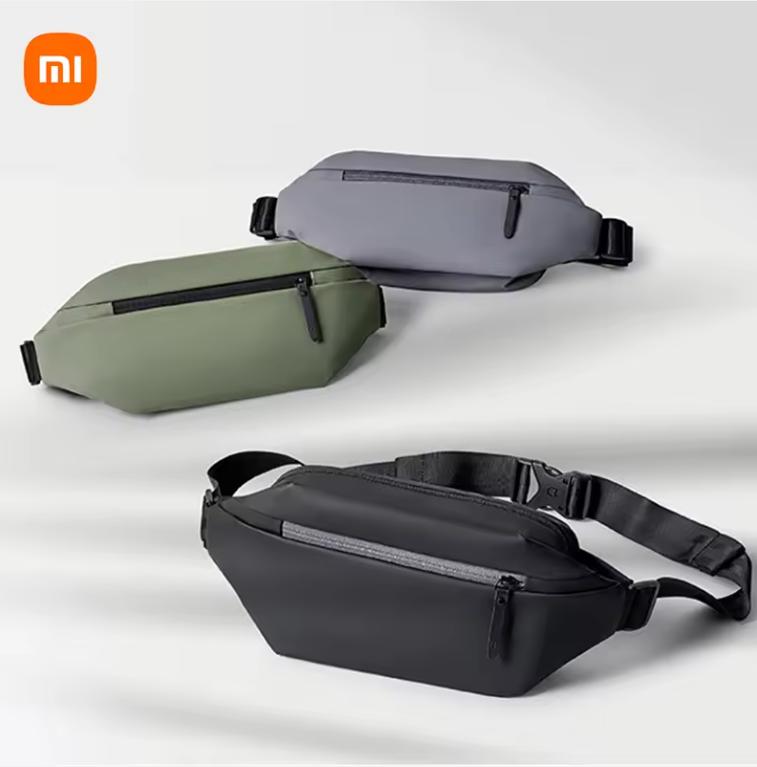 Xiaomi Mijia Многофункциональная спортивная повседневная нагрудная сумка поясная для улицы езды на велосипеде плечевой ремень кошелек сумки водонепроницаемая мужская женская