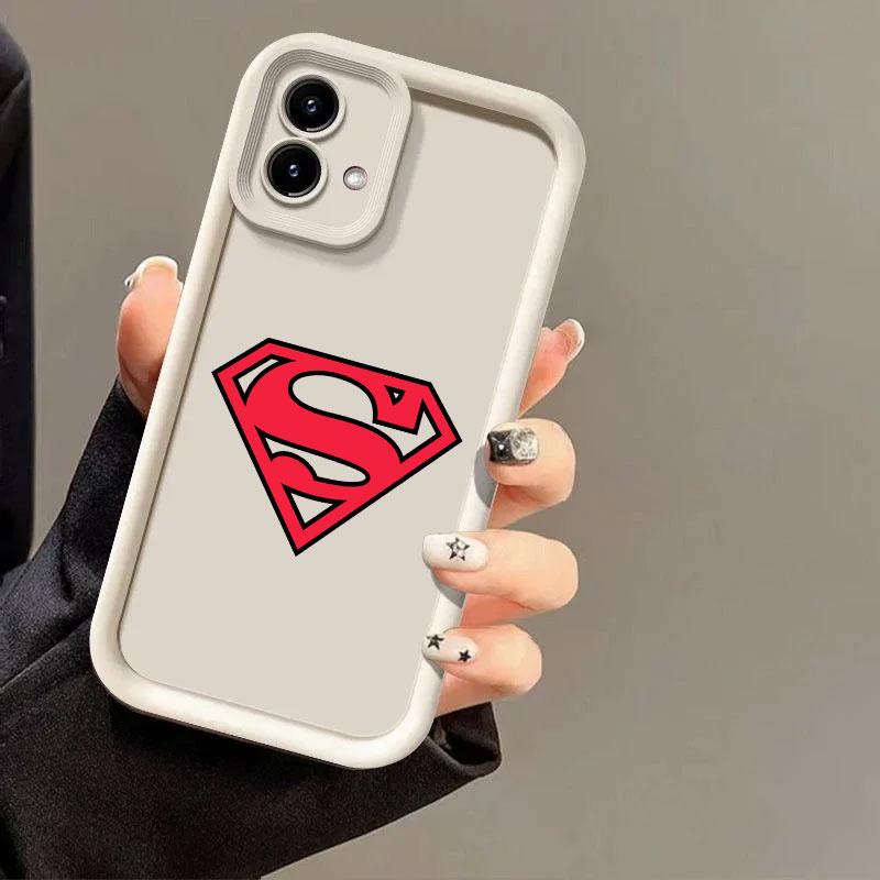 B-Batmans S-Supermans Case for Motorola Moto Edge 70 60 Fusion 50 Pro 40 Neo G06 G56 G86 G85 G84 G75 G56 G53 G52 G30 Soft Cover