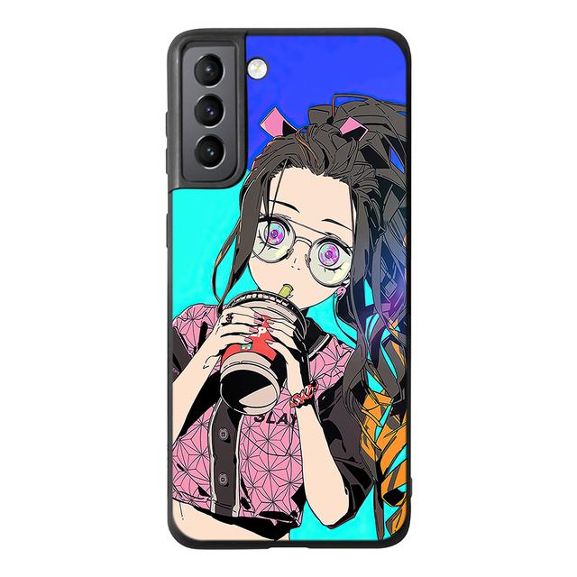 Чехол для телефона Demon Slayer Fundas для Samsung Galaxy S9 S8 S10 S21 S22 S20 Plus Ultra S21fe S10 Lite S10e Note 20 10plus, мягкий чехол