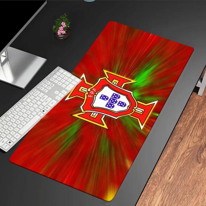 Portugal Football Crest Mouse pad Mouse pad, Gaming Mouse Pad, keyboard pad, Desk Decor for computer notebook Fan Gift Birthday Gift