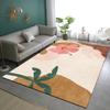 Современный простой ковер – Машинная стирка, ковер для гостиной для журнального столика и прикроватный для спальни, нескользящий коврик