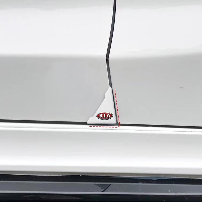 2Pcs Car Door Corner Cover Bumper Crash Anti-Scratch Protection For Kia Rio Sportage R K3 K4 K5 K6 K7 K8 Ceed Sorento Cerato Soul