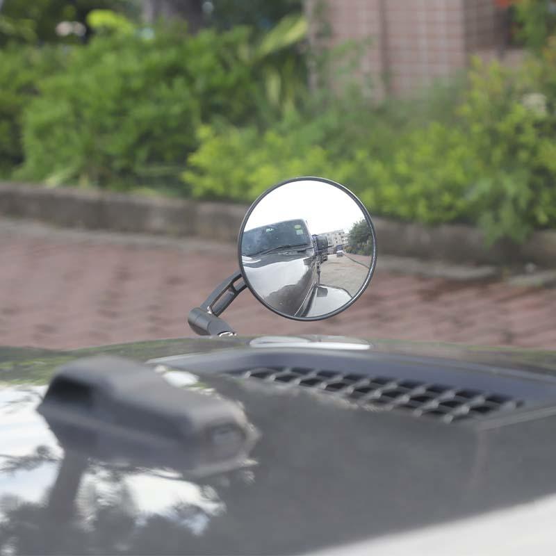  Петля двигателя, пряжка, зеркало заднего вида для Jeep Wrangler JL для JT Gladiator 2018-2023, аксессуары для стайлинга автомобилей