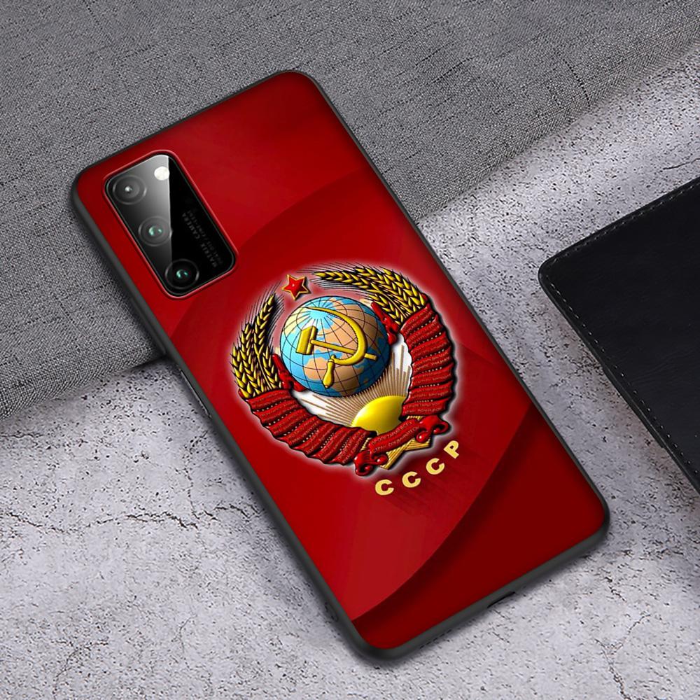 T161 Russia Flag Emblem Case for Honor Note 6A 7A 7C 7X 8 8A 8C 8X 9 9A 9X 10X 20 20S 30 Y6P Lite Pro
