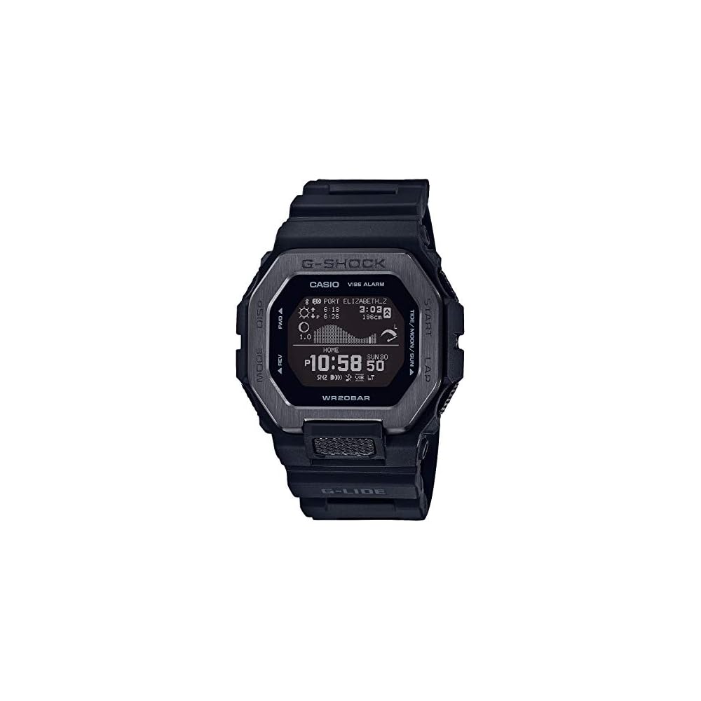 Casio G-Shock G-Lide GBX-100NS-1JF Men's Watch Black Resin Strap Water Resistant