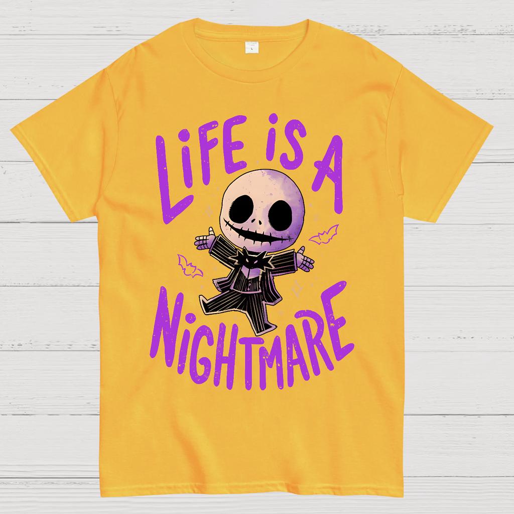Life is a Nightmare Cotton Summer Casual Cool Loose T-Shirt