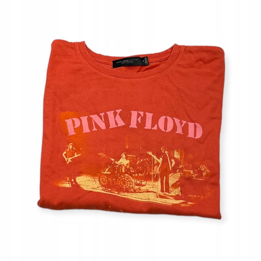 T-shirt Women's Round Neck Pink Floyd Junk Food L