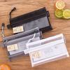 Document Pen Box Cosmetic Storage Bag School Stationery Supplies File Folder Double Mesh Pencil Bag