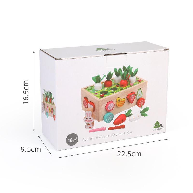 Образовательные блоки CPC Farm Morkov Shape Matching Blocks для детей 1-3 лет