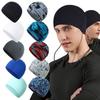 Quick-Dry Ice Silk Helmet Liner: Elastic Sun Protection Cap for Running & Cycling