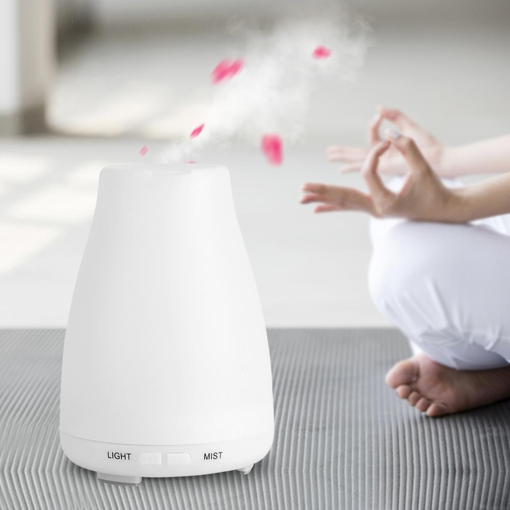 Увлажнитель воздуха Aroma Humidifier, 200 мл 100‑240 В, настольный увлажнитель воздуха Aroma Diffuser со светодиодной подсветкой для домашнего офиса