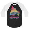 McBarge Expo 86 McDonald's Ретро Ванкувер 80-е Футболка с 3/4 рукавом реглан