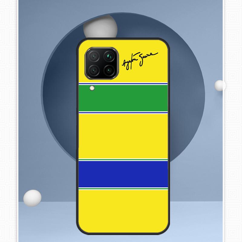 Чехол Ayrton Senna F1 для Huawei Nova Y91 Y60 Y70 Y72 Y90 Y61 12s 12i 11i 8i 10 9 SE P20 P40 Lite P30 P60 Pro