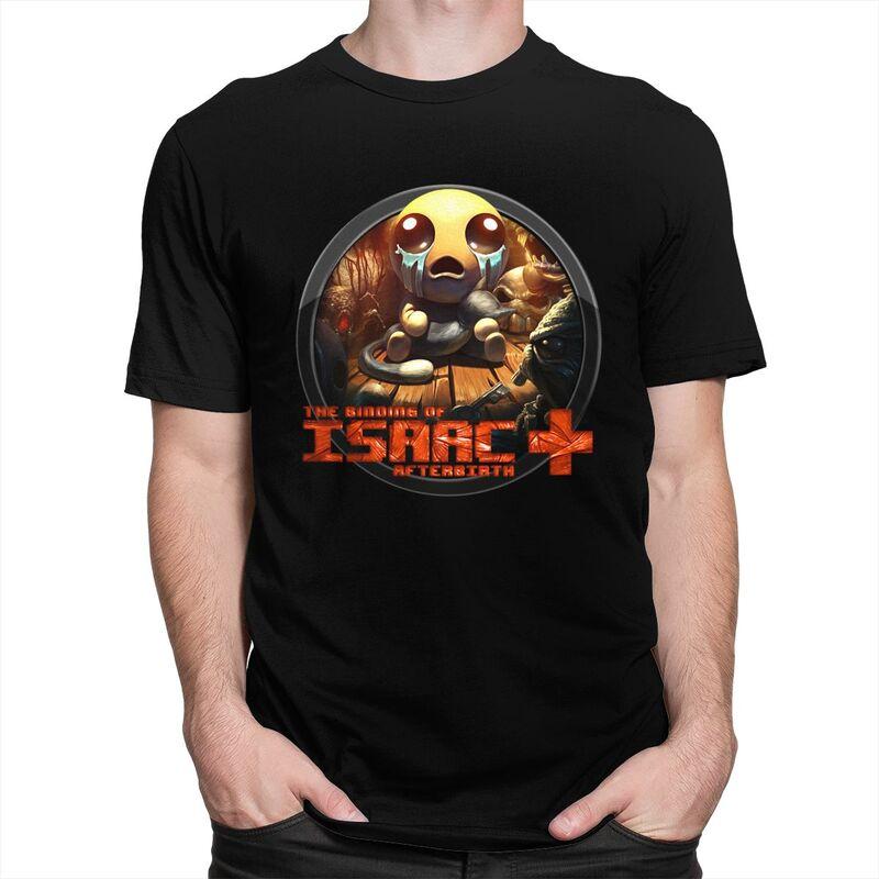 Модные футболки на заказ The Binding Of Isaac для мужчин с коротким рукавом, уличная одежда, топ, оверсайз футболки, подарок