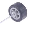 1/64 Wheels For Hotwheels With Rubber Tire Model Car Modified Parts Toys 