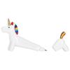 Rainbow Mane Unicorn Shaped Pen