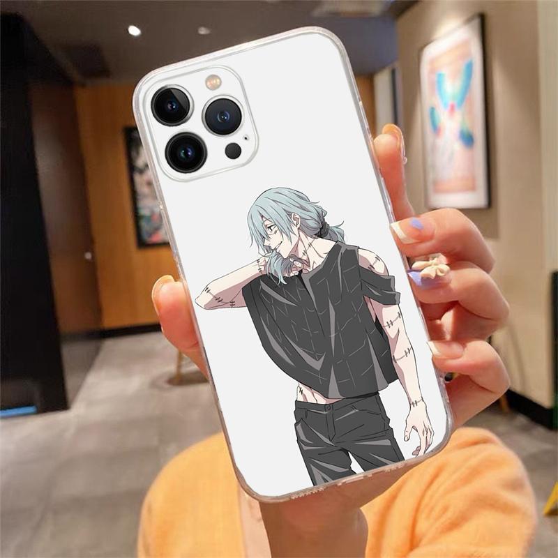 Чехол для телефона с аниме Махито Carcasa Funda Для iPhone 17 Pro Max Air 16 15 14 13 Pro Max 15 16 Pro 15Plus Чехол