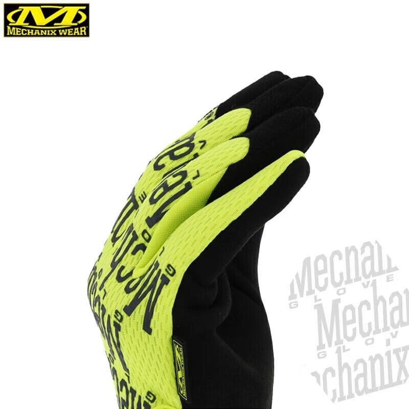 Защитные перчатки Mechanix Wear SMG-C с высокой видимостью, устойчивые к порезам