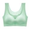 Женский красивый бюстгальтер на спине, противоударный беспроводной бюстгальтер, бесшовный бюстгальтер для сна, бюстгальтер без косточек, майка, большие размеры