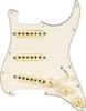Strat Pickguard Pure Vintage Middle Parchment Pickup Set for Electric Guitar Pre-Wired '59 w/RWRP Pre-Wired