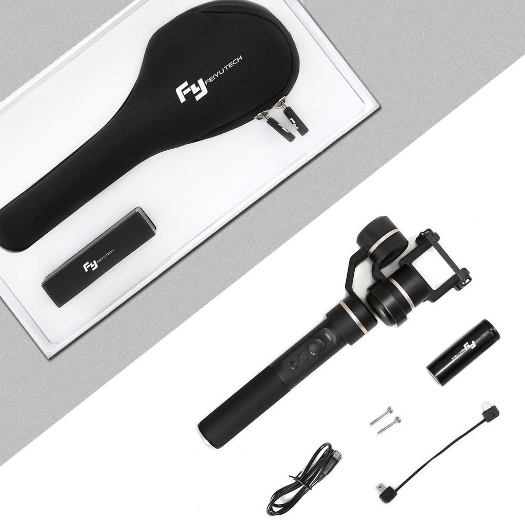 Ручной стабилизатор FeiyuTech G5 с водонепроницаемым стабилизатором (Старая версия) 3-осевой