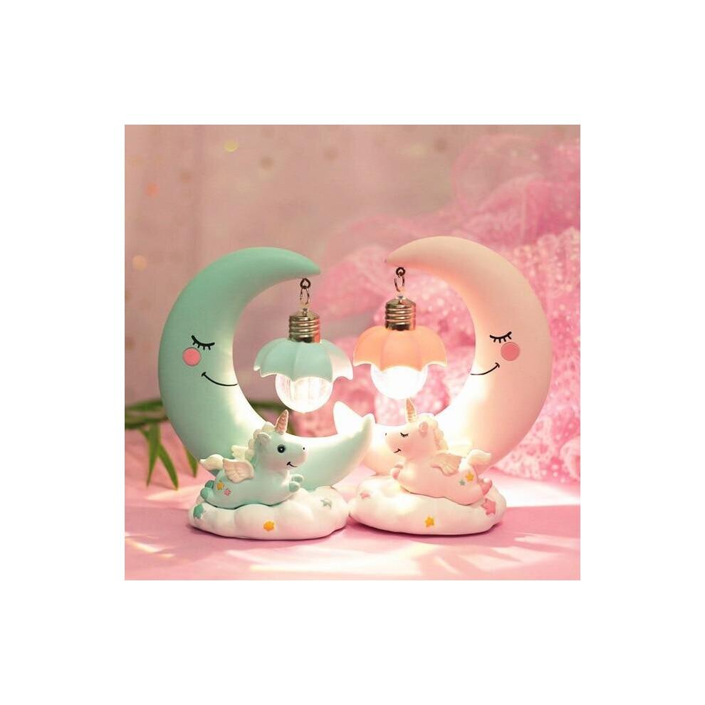 (BLUE) Creative Night Light Creative Unicorn Night Light