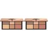 Premium Cali Contour Blush Highlighter Bronzer Face Palette Light To Medium, 1pc