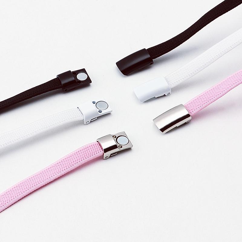 2 пары новых магнитных шнурков без завязок, эластичные шнурки, кроссовки, шнурки без завязывания, детские, взрослые, широкие шнурки, аксессуары для обуви