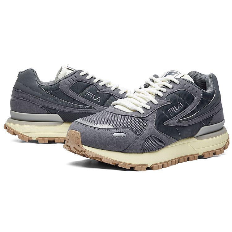 Fila Мужские Кэжуал Кроссовки Culaccino Низкие Ретро Серые F12M031123FQS