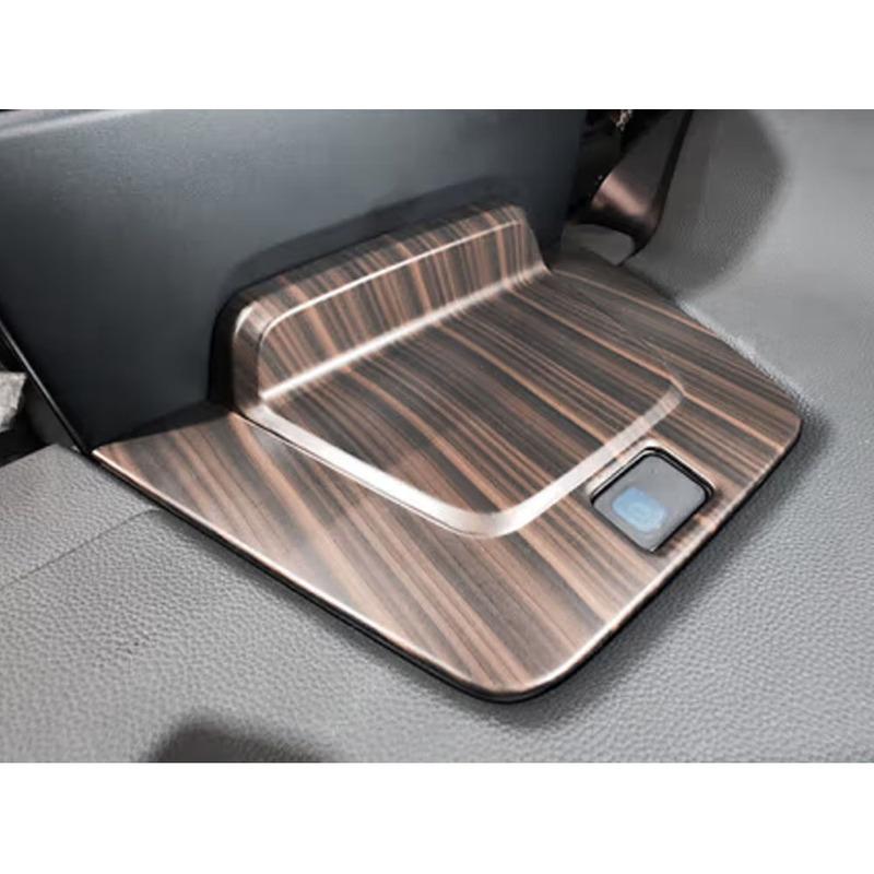 Car Styling ABS Plastic Center Console Navigation Frame Rear Trim Cover For Honda CRV CR-V 2024 Auto Interior Accessories