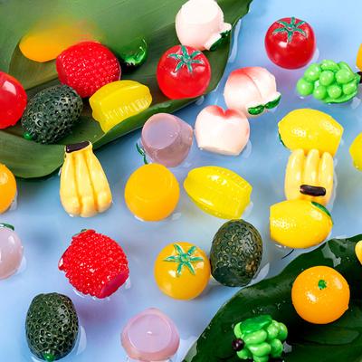 Микропейзаж Моделирование Фрукты Милые Фрукты Земляничное дерево Персик Помидор Украшения своими руками Слепой Мешок Аксессуары Украшения для стола