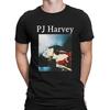 Men's T-Shirts PJ Harvey Poster Humorous Pure Cotton Tee Shirt Short Sleeve PJ Harvey T Shirts Round Collar Tops Summer
