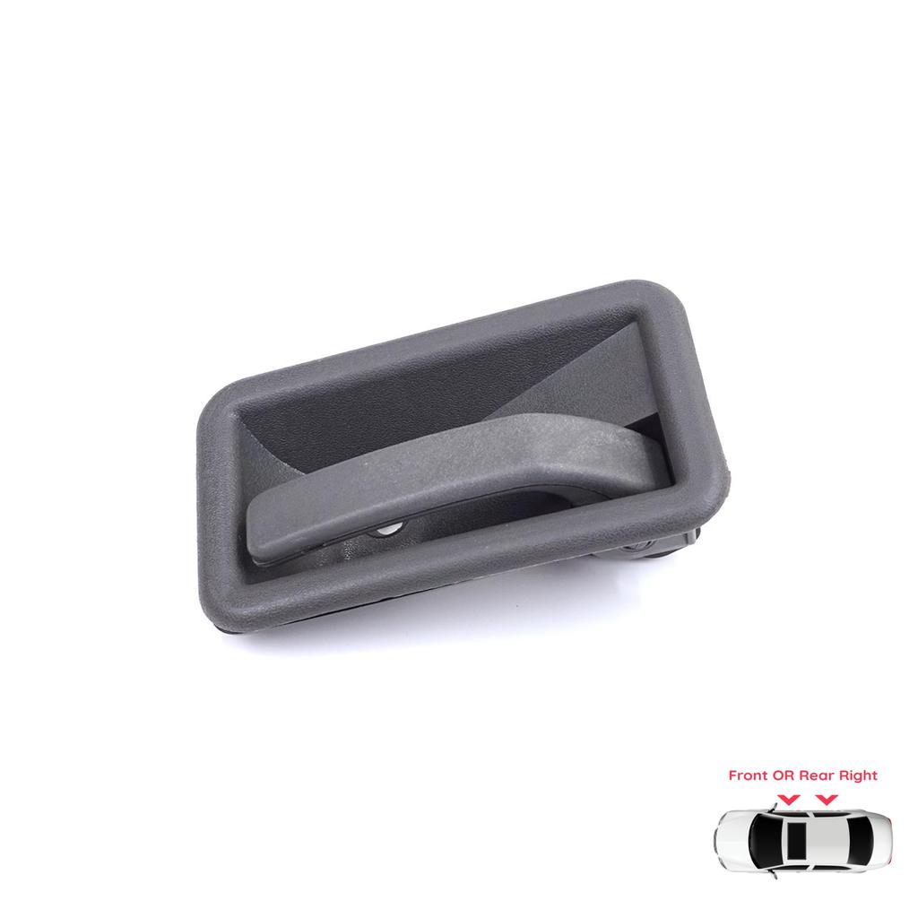 BDP1442-2 Front or Rear Right Interior Door Handle Opener Gray for Renault 19 Phase 2 1992-2000 Clio MK1 1990-1999 7700813586