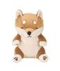 LIV HEART Premium Sleepy Animals Sitting Body Kotaro the Shiba Small Total Soft and Pillow, Polyester, Inu, (18cm Length), Squishy, 68227-44