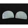 Rainbow Moonstone 20X30MM D Shape Both Side Faceted Gemstone 2Pcs Lot RML-912