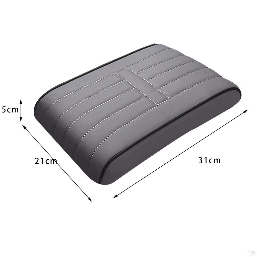 Подушка для подлокотника, чехол для подлокотника, аксессуары для декора, нескользящий, водонепроницаемый, удобный автомобильный центр