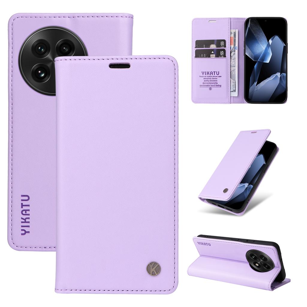Для OnePlus 13 чехол-кошелек YIKATU YK-001 чехол для телефона из искусственной кожи с подставкой