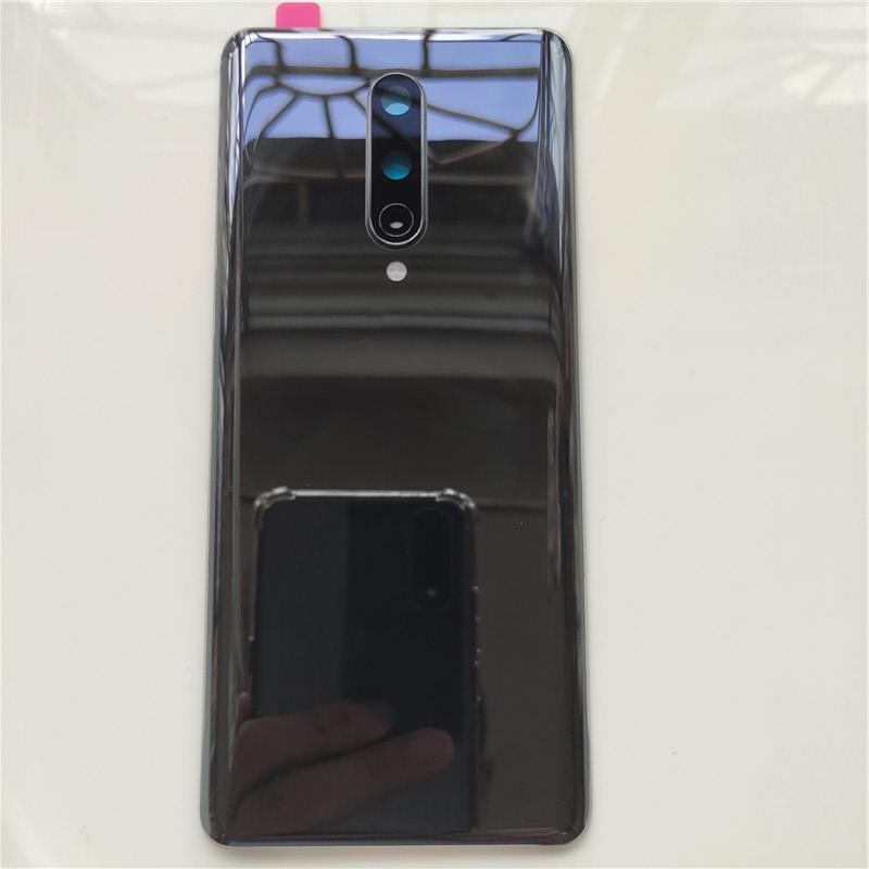 Задняя стеклянная крышка аккумулятора для Oneplus 8 Крышка аккумулятора Задняя стеклянная дверца Корпус для Oneplus8 1+8 Крышка аккумулятора